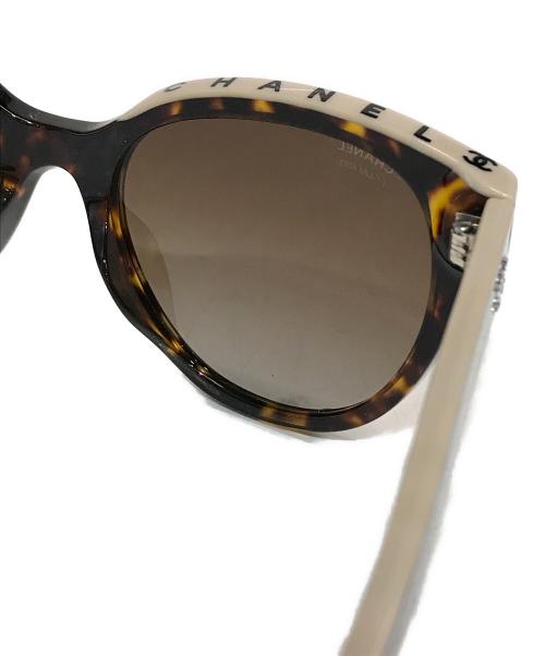 CHANEL（シャネル）CHANEL (シャネル) ココマークサングラス 5414-A ブラウン サイズ:54□20の古着・服飾アイテム