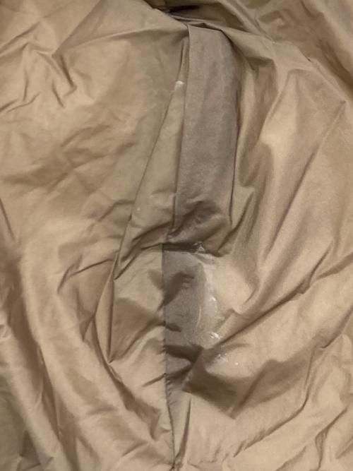 REMI RELIEF（レミレリーフ）REMI RELIEF (レミレリーフ) CHAOS (カオス) 別注ダウンコート ブラウン サイズ:Ｍの古着・服飾アイテム