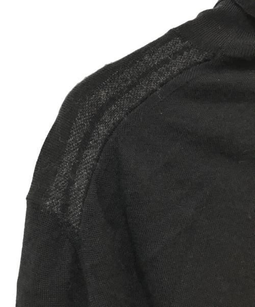 HERMES（エルメス）HERMES (エルメス) カシミヤタートルネックニット ブラック サイズ:Lの古着・服飾アイテム