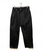 KEBOZケボズ）の古着「テーパードパンツ」｜ブラック