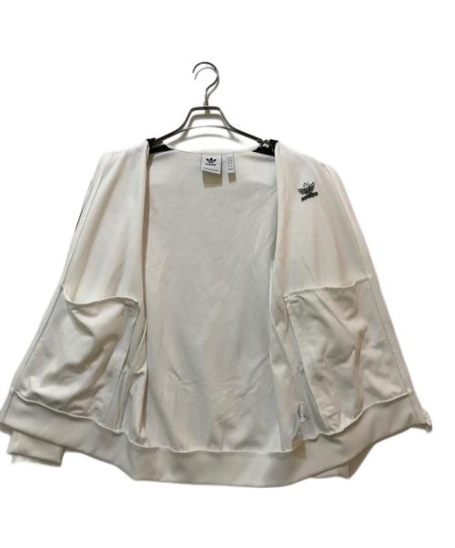 adidas（アディダス）adidas (アディダス) トラックジャケット ホワイト サイズ:Ｌの古着・服飾アイテム