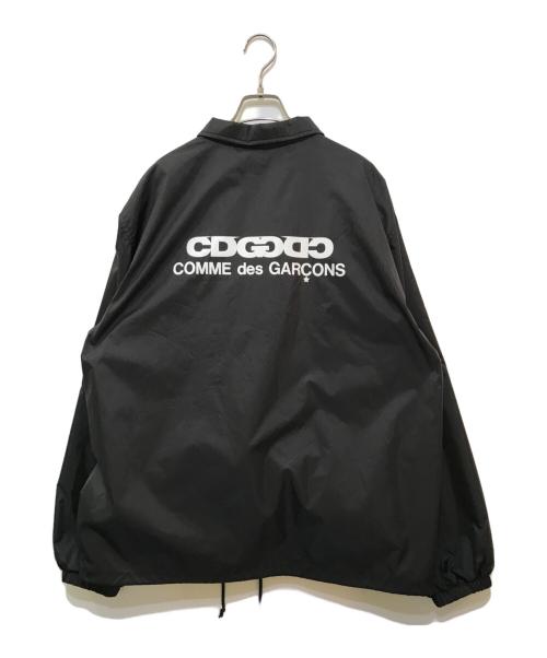 CDG（シーディージー）CDG (シーディージー) コーチジャケット ブラック サイズ:XLの古着・服飾アイテム