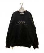 CDGシーディージー）の古着「ロゴニット　SZ-N009」｜ブラック