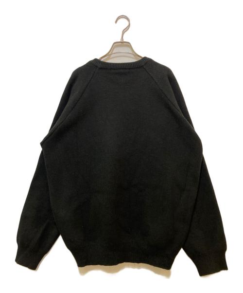 CDG（シーディージー）CDG (シーディージー) ロゴニット　SZ-N009 ブラック サイズ:XXLの古着・服飾アイテム