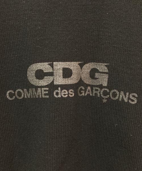 CDG（シーディージー）CDG (シーディージー) ロゴニット　SZ-N009 ブラック サイズ:XXLの古着・服飾アイテム
