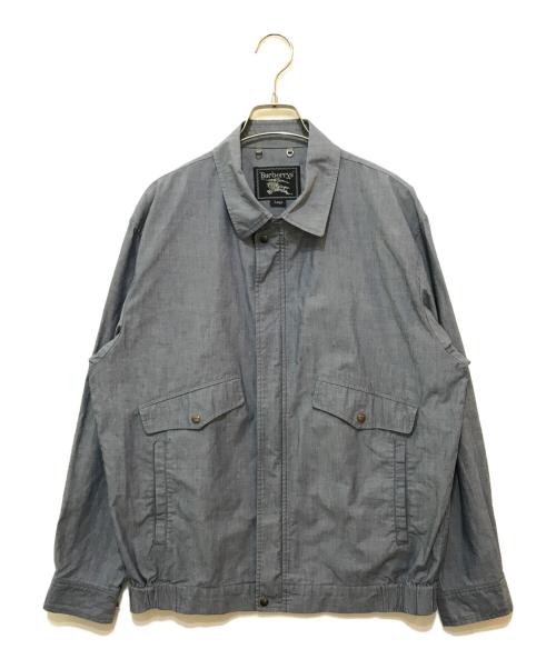 Burberry's（バーバリーズ）Burberry's (バーバリーズ) コットンジャケット ブルー サイズ:Lの古着・服飾アイテム