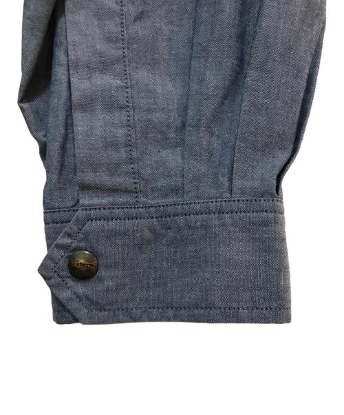 Burberry's（バーバリーズ）Burberry's (バーバリーズ) コットンジャケット ブルー サイズ:Lの古着・服飾アイテム