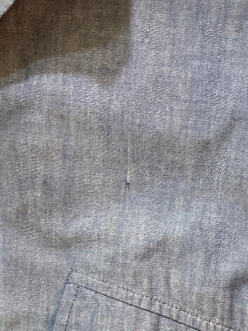 Burberry's（バーバリーズ）Burberry's (バーバリーズ) コットンジャケット ブルー サイズ:Lの古着・服飾アイテム