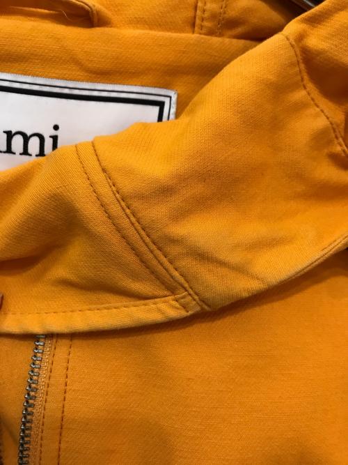 AMI Alexandre Mattiussi（アミアレクサンドルマテュッシ）AMI Alexandre Mattiussi (アミアレクサンドルマテュッシ) アノラックパーカー オレンジ サイズ:XSの古着・服飾アイテム