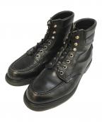 RED WINGレッドウィング）の古着「SUPERSOLE6　8133」｜ブラック