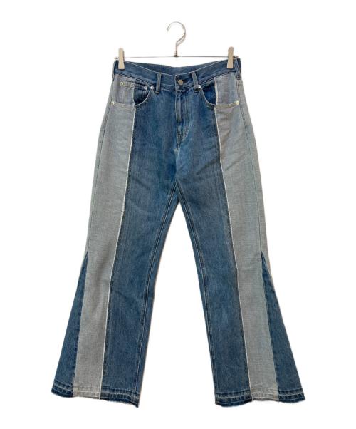 BEAUTY&YOUTH（ビューティーアンドユース）BEAUTY&YOUTH (ビューティーアンドユース) フレアデニムパンツ インディゴ サイズ:M 未使用品の古着・服飾アイテム