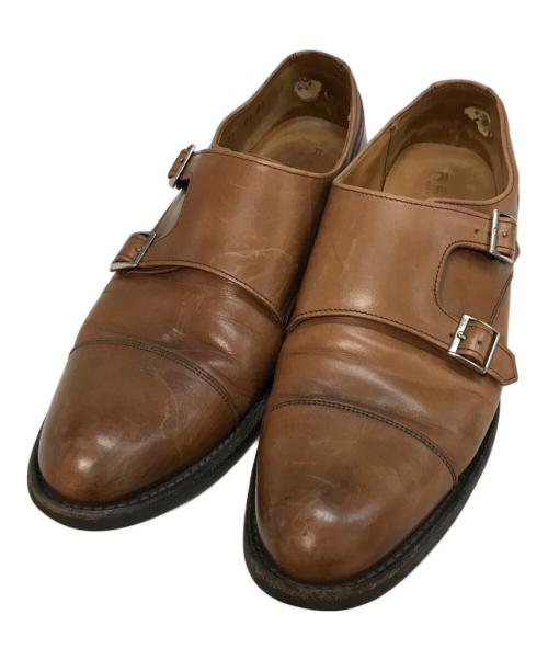 REGAL（リーガル）REGAL (リーガル) ダブルモンクストラップ ブラウン サイズ:25の古着・服飾アイテム