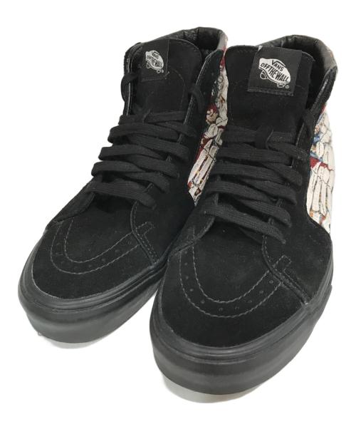 VANS（ヴァンズ）VANS (バンズ) SK8 HI Hazy Bones ブラック サイズ:27の古着・服飾アイテム