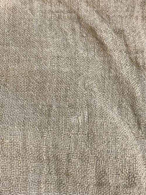 nest Robe（ネストローブ）nest Robe (ネストローブ) リネンガーゼシャツ ベージュ サイズ:不明(実寸をご参照下さい)の古着・服飾アイテム