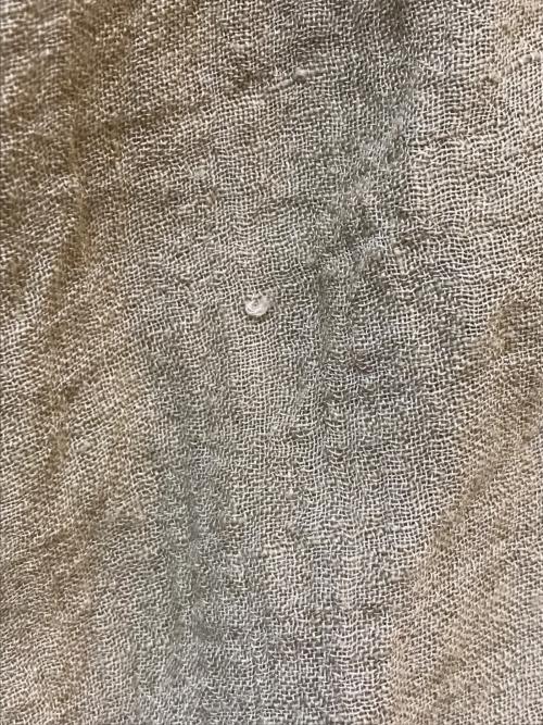 nest Robe（ネストローブ）nest Robe (ネストローブ) リネンガーゼシャツ ベージュ サイズ:不明(実寸をご参照下さい)の古着・服飾アイテム