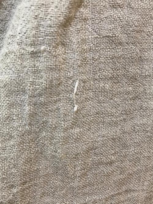 nest Robe（ネストローブ）nest Robe (ネストローブ) リネンガーゼシャツ ベージュ サイズ:不明(実寸をご参照下さい)の古着・服飾アイテム