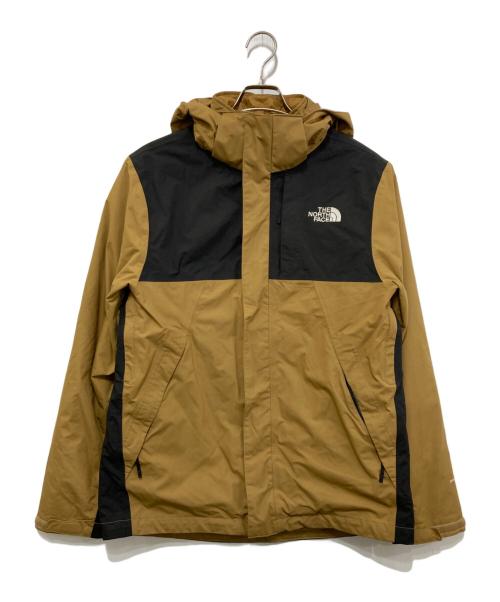 THE NORTH FACE（ザ ノース フェイス）THE NORTH FACE (ザ ノース フェイス) LONE PEAK TRICLIMATE JACKET ブラウン サイズ:Sの古着・服飾アイテム