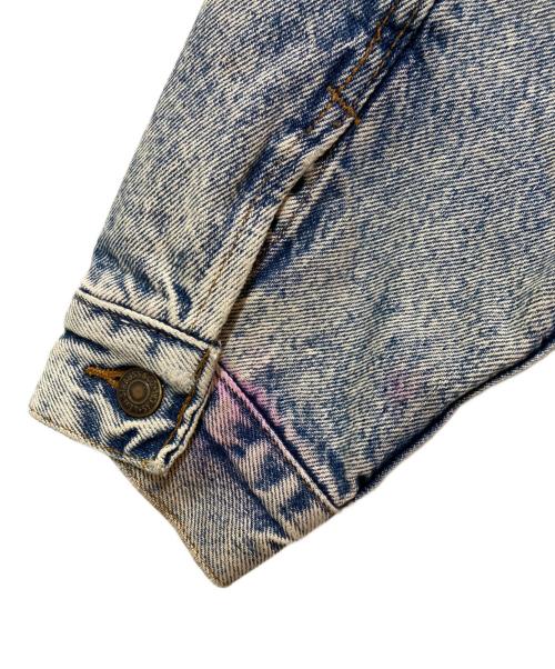 LEVI'S（リーバイス）LEVI'S (リーバイス) 70417 0819 裏地チェックデニムジャケット インディゴ サイズ:Lの古着・服飾アイテム
