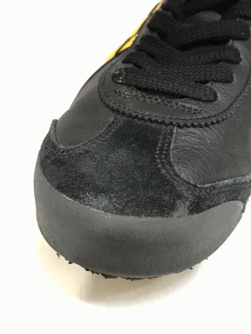 Onitsuka Tiger（オニツカタイガー）Onitsuka Tiger (オニツカタイガー) Mexico 66　1183A201 ブラック×イエロー サイズ:27の古着・服飾アイテム