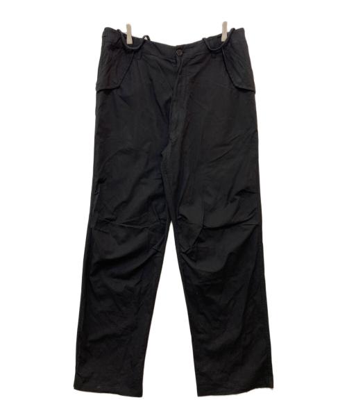 RICK OWENS（リックオウエンス）RICK OWENS (リックオウエンス) カットオフストレートパンツ ブラック サイズ:Mの古着・服飾アイテム