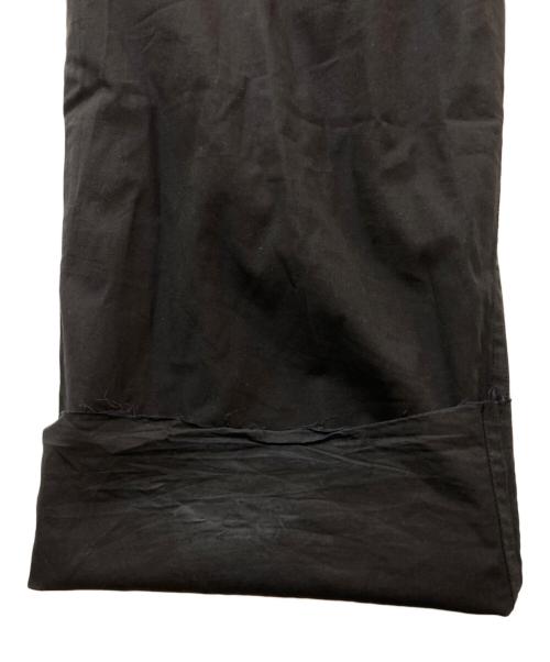 RICK OWENS（リックオウエンス）RICK OWENS (リックオウエンス) カットオフストレートパンツ ブラック サイズ:Mの古着・服飾アイテム