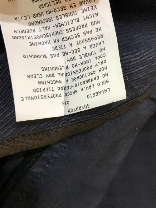 GIORGIO ARMANI（ジョルジョアルマーニ）GIORGIO ARMANI (ジョルジョアルマーニ) シルクラミージャケット ネイビー サイズ:54の古着・服飾アイテム