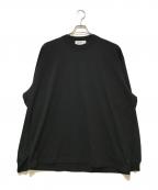 everyoneエブリワン）の古着「cotton long sleeve t SHIRT　EV25-CS38」｜ブラック