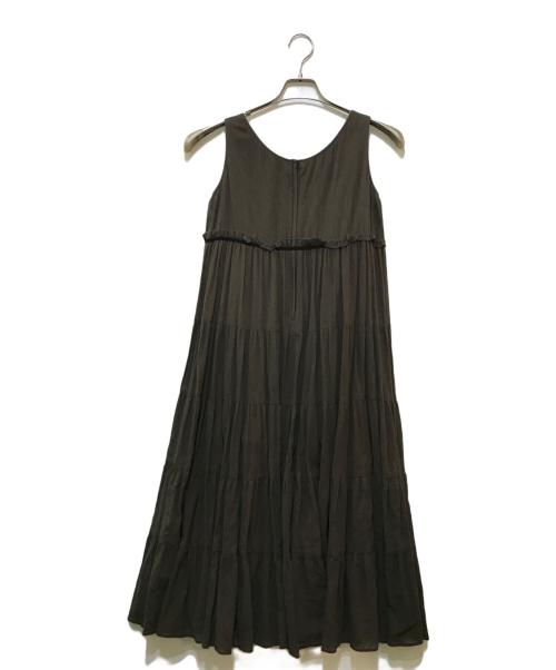 Y's（ワイズ）Y's (ワイズ) コットンティアードワンピース　YJ-D11-005 ブラウン サイズ:1の古着・服飾アイテム