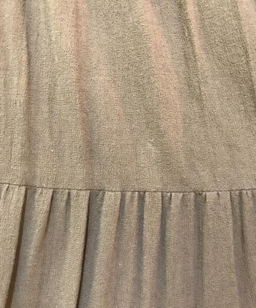 Y's（ワイズ）Y's (ワイズ) コットンティアードワンピース　YJ-D11-005 ブラウン サイズ:1の古着・服飾アイテム