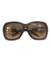 GUCCI（グッチ）の古着「インターロッキングGバンブーサングラス　GG3044/F/S」｜ブラウン