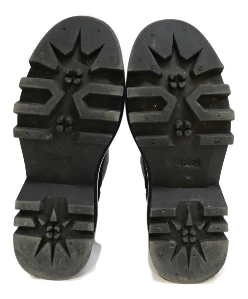 Chloe（クロエ）Chloe (クロエ) ラバーレインブーツ　032324 ブラック サイズ:36の古着・服飾アイテム