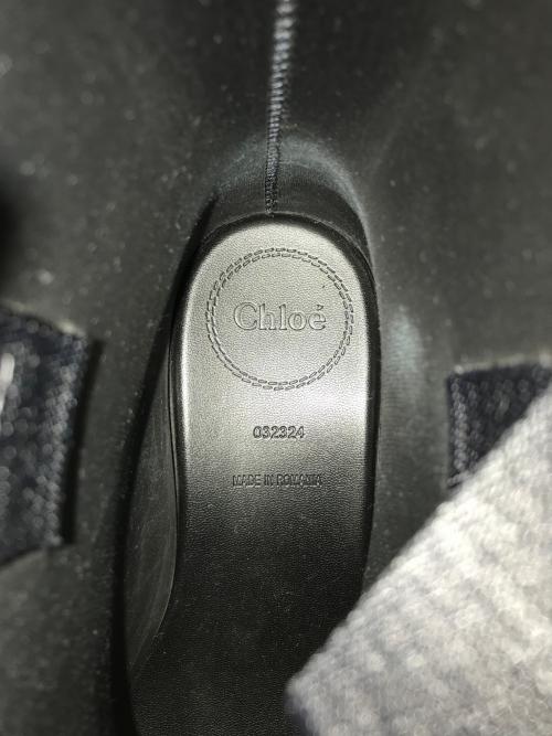 Chloe（クロエ）Chloe (クロエ) ラバーレインブーツ　032324 ブラック サイズ:36の古着・服飾アイテム