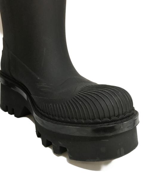 Chloe（クロエ）Chloe (クロエ) ラバーレインブーツ　032324 ブラック サイズ:36の古着・服飾アイテム