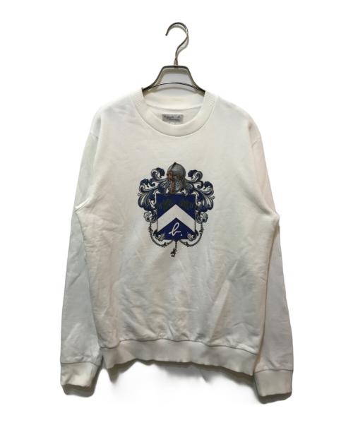 agnes b homme（アニエスベーオム）agnes b homme (アニエスベーオム) WHITE IKON ARTIST CUPPO SWEATSHIRT ホワイト サイズ:イの古着・服飾アイテム