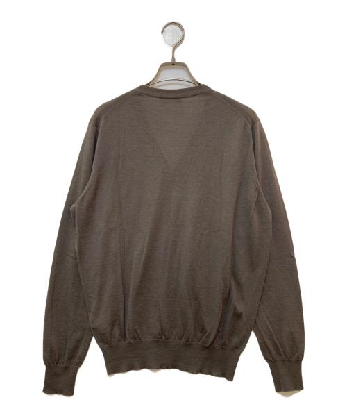 Cruciani（クルチアーニ）Cruciani (クルチアーニ) カシミアニットカーディガン　CU489B.C05 ブラウン サイズ:48の古着・服飾アイテム