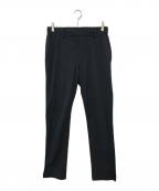 JAMES PERSEジェームスパース）の古着「コットンナイロンストレッチ スリムパンツ　18-04-32-04403」｜ネイビー