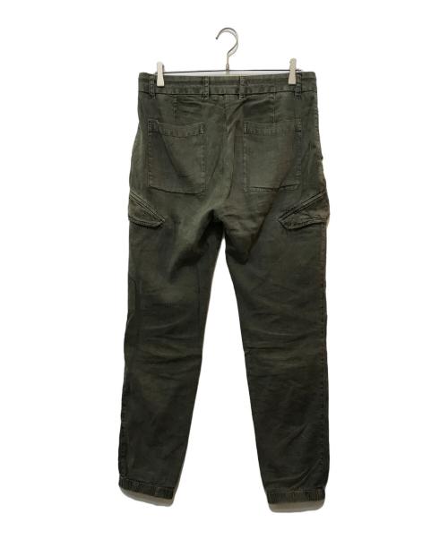 JAMES PERSE（ジェームスパース）JAMES PERSE (ジェームスパース) スラブリネン カーゴパンツ　18-04-23-04302 グリーン サイズ:30の古着・服飾アイテム