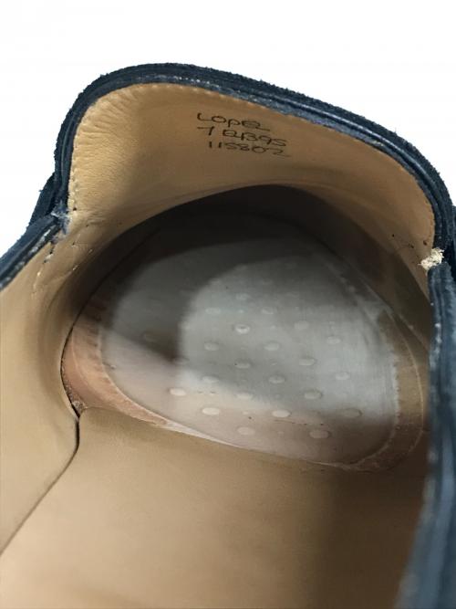 JOHN LOBB（ジョンロブ）JOHN LOBB (ジョンロブ) LOPEZ スエードローファー　7712730 ブラック サイズ:7Eの古着・服飾アイテム