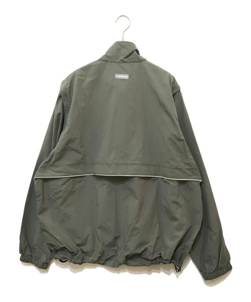 KEBOZ（ケボズ）KEBOZ (ケボズ) SUPPLEX CONVERTIBLE JACKET カーキ サイズ:LARGEの古着・服飾アイテム