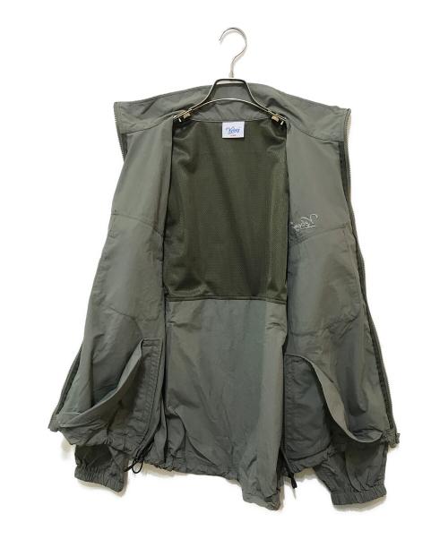 KEBOZ（ケボズ）KEBOZ (ケボズ) SUPPLEX CONVERTIBLE JACKET カーキ サイズ:LARGEの古着・服飾アイテム