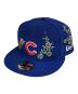New Era（ニューエラ）の古着「9Fifty Cubs Snapback Hat」｜ネイビー