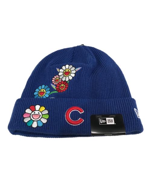 New Era（ニューエラ）New Era (ニューエラ) ニット帽 ブルー 未使用品の古着・服飾アイテム