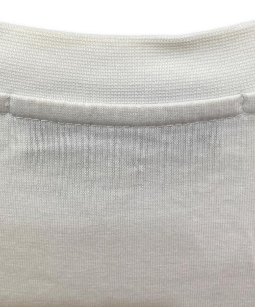 MSGM（エムエスジーエム）MSGM (エムエスジーエム) ロゴプリントTシャツ ホワイト サイズ:XSの古着・服飾アイテム