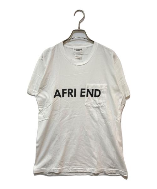 TAKAHIROMIYASHITA TheSoloIst.（タカヒロミヤシタ ザソロイスト）TAKAHIROMIYASHITA TheSoloIst. (タカヒロミヤシタ ザソロイスト) American Apparel (アメリカンアパレル) AFRI END TEE ホワイト サイズ:Mの古着・服飾アイテム