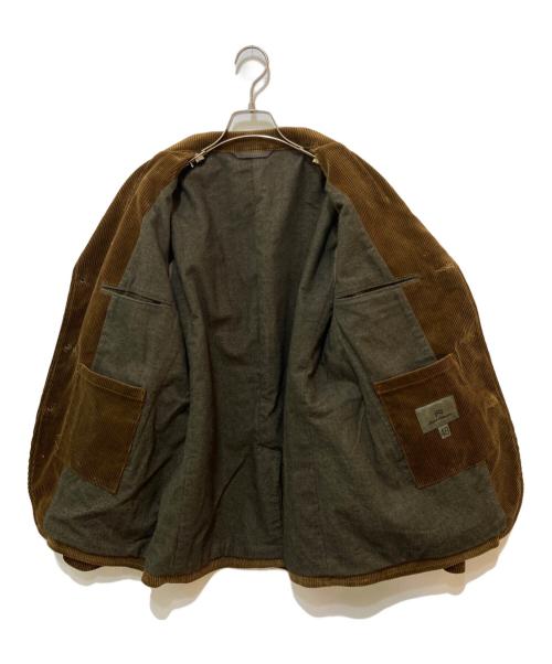 NIGEL CABOURN（ナイジェルケーボン）NIGEL CABOURN (ナイジェルケーボン) コーデュロイ3Bホスピタルジャケット ブラウン サイズ:48の古着・服飾アイテム