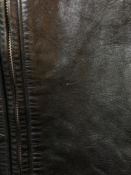 FINECREEK&CO（ファインクリークアンドコー）FINECREEK＆CO (ファインクリーク) レザージャケット ブラック サイズ:40の古着・服飾アイテム