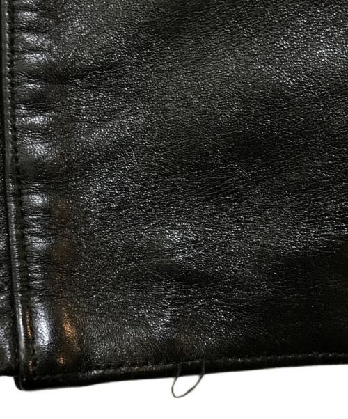FINECREEK&CO（ファインクリークアンドコー）FINECREEK＆CO (ファインクリーク) レザージャケット ブラック サイズ:40の古着・服飾アイテム