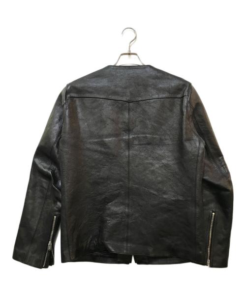 FINECREEK&CO（ファインクリークアンドコー）FINECREEK＆CO (ファインクリーク) レザージャケット ブラック サイズ:40の古着・服飾アイテム