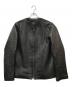 FINECREEK＆CO（ファインクリーク）の古着「レザージャケット」｜ブラック