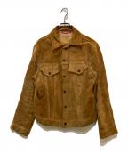 LEVI'Sリーバイス）の古着「60‘ｓスウェードトラッカージャケット」｜ブラウン
